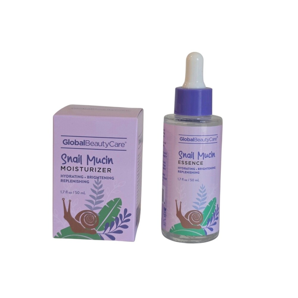 Global Beauty Care Snail Mucin Moisturizer & Essence 1.7fl.oz